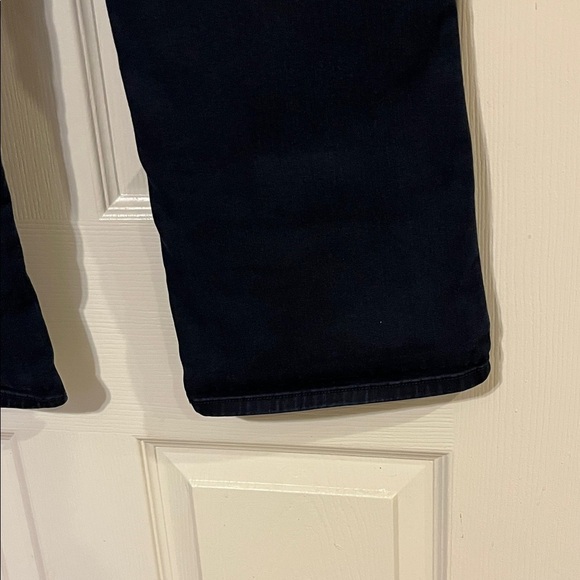 Gloria Vanderbilt Dark Blue Denim Bootcut Jeans 14 Petite - Picture 4 of 5